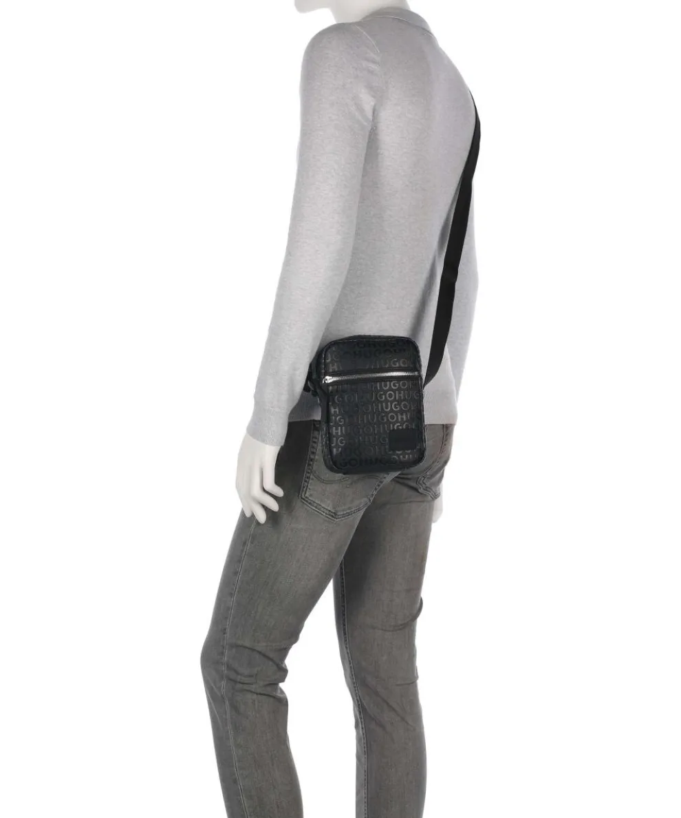 Ethon 2.0 Umhängetasche Lederimitat schwarz