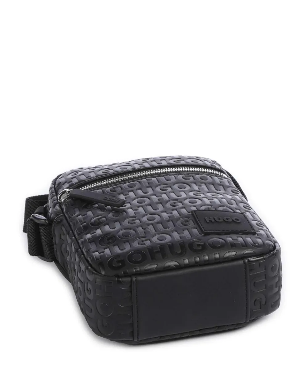 Ethon 2.0 Umhängetasche Lederimitat schwarz