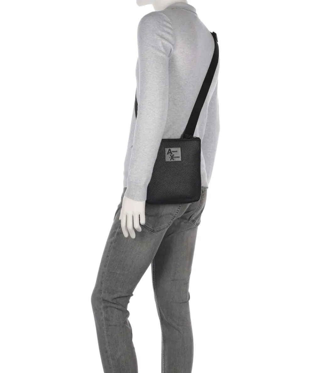 Etienne Umhängetasche Lederimitat schwarz