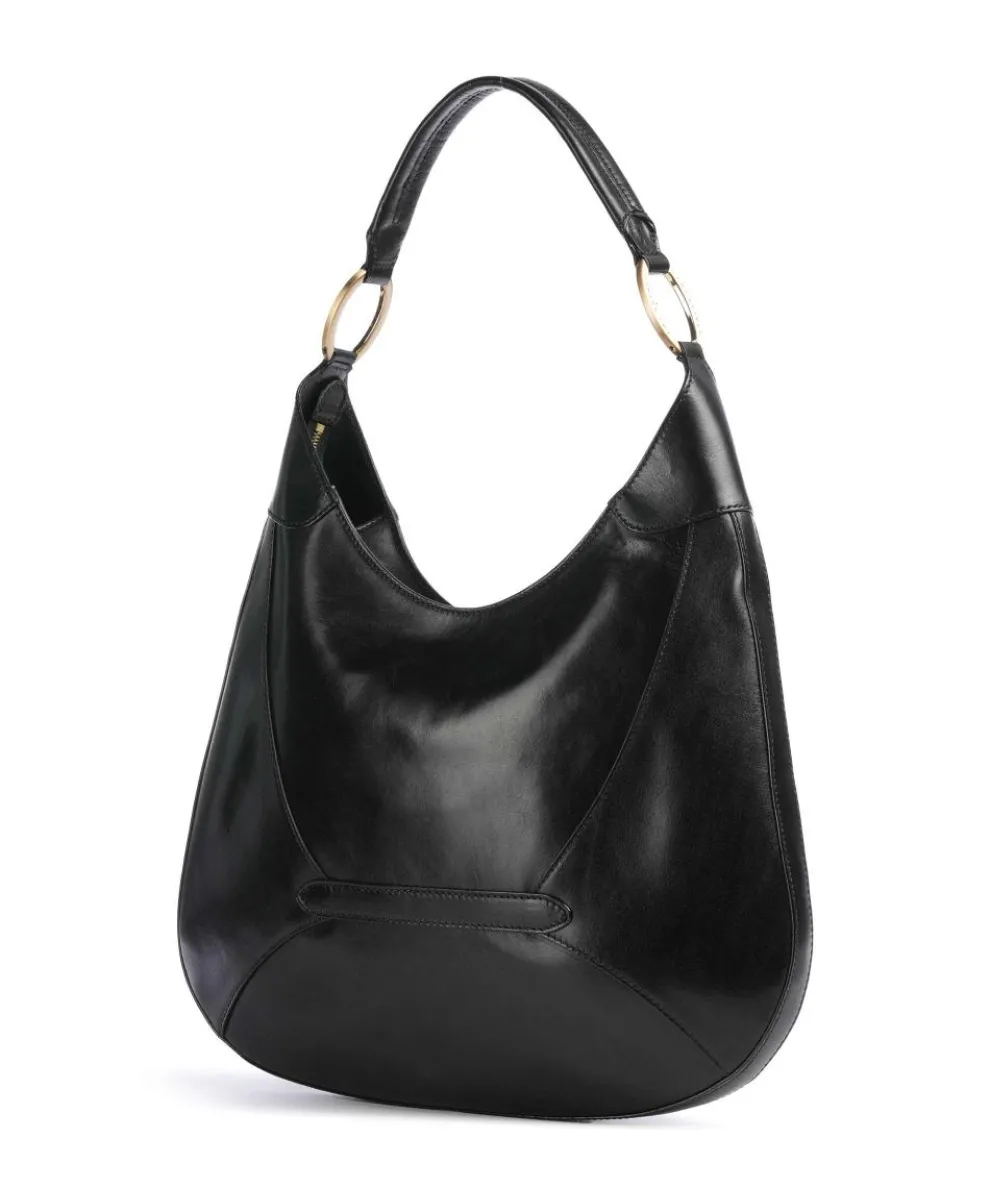 Isabella Shopper fein genarbtes Rindsleder schwarz