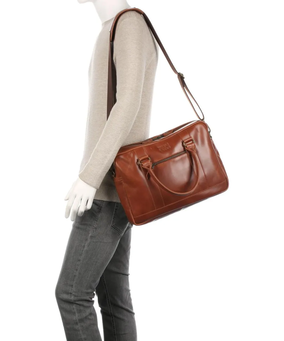 Everett Aktentasche 15″ Rindsleder cognac