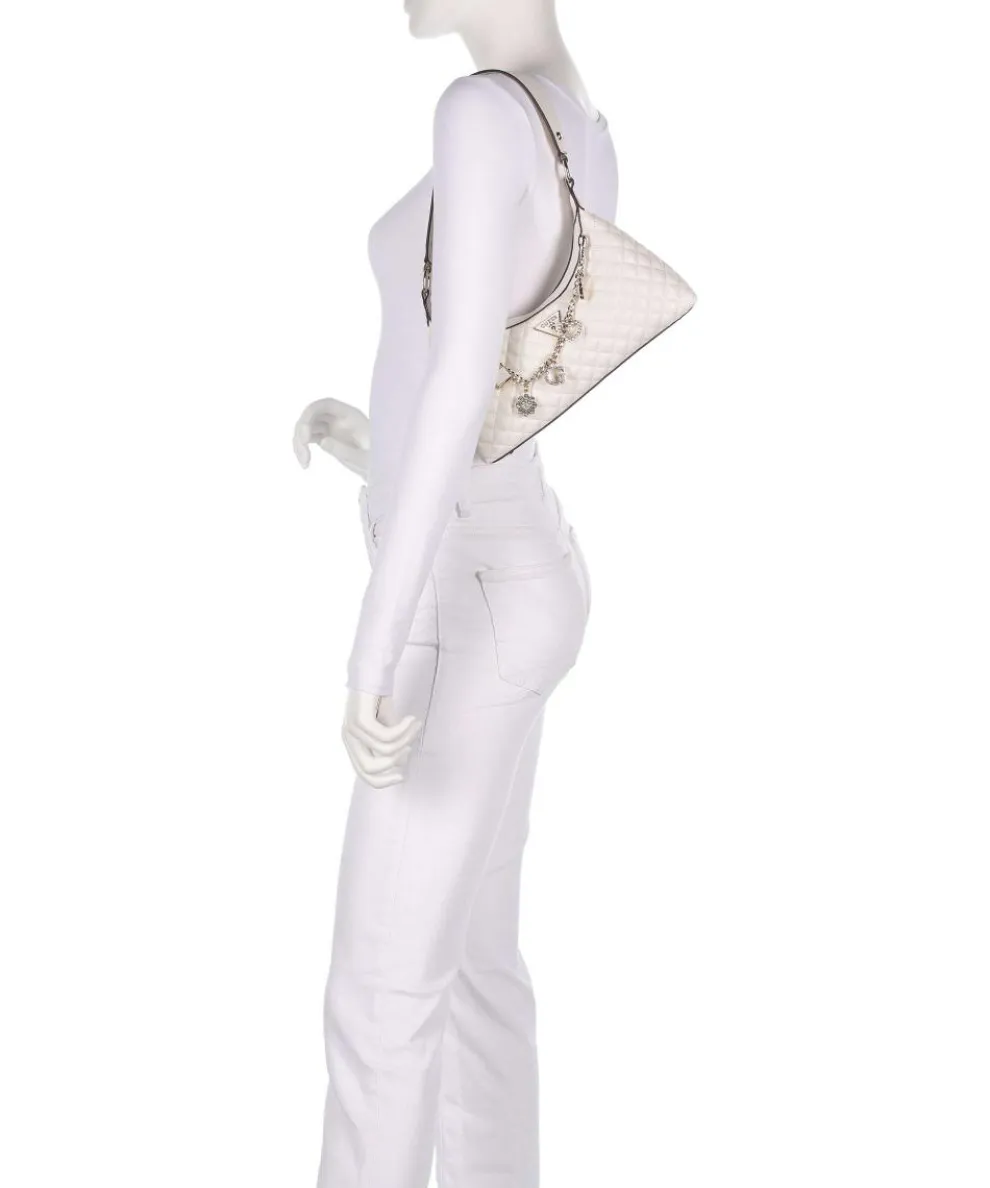 Everlee Schultertasche Lederimitat weiß