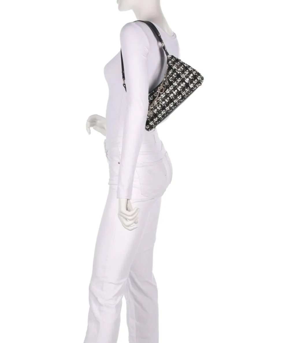 Everlee Schultertasche Polyester schwarz/weiß