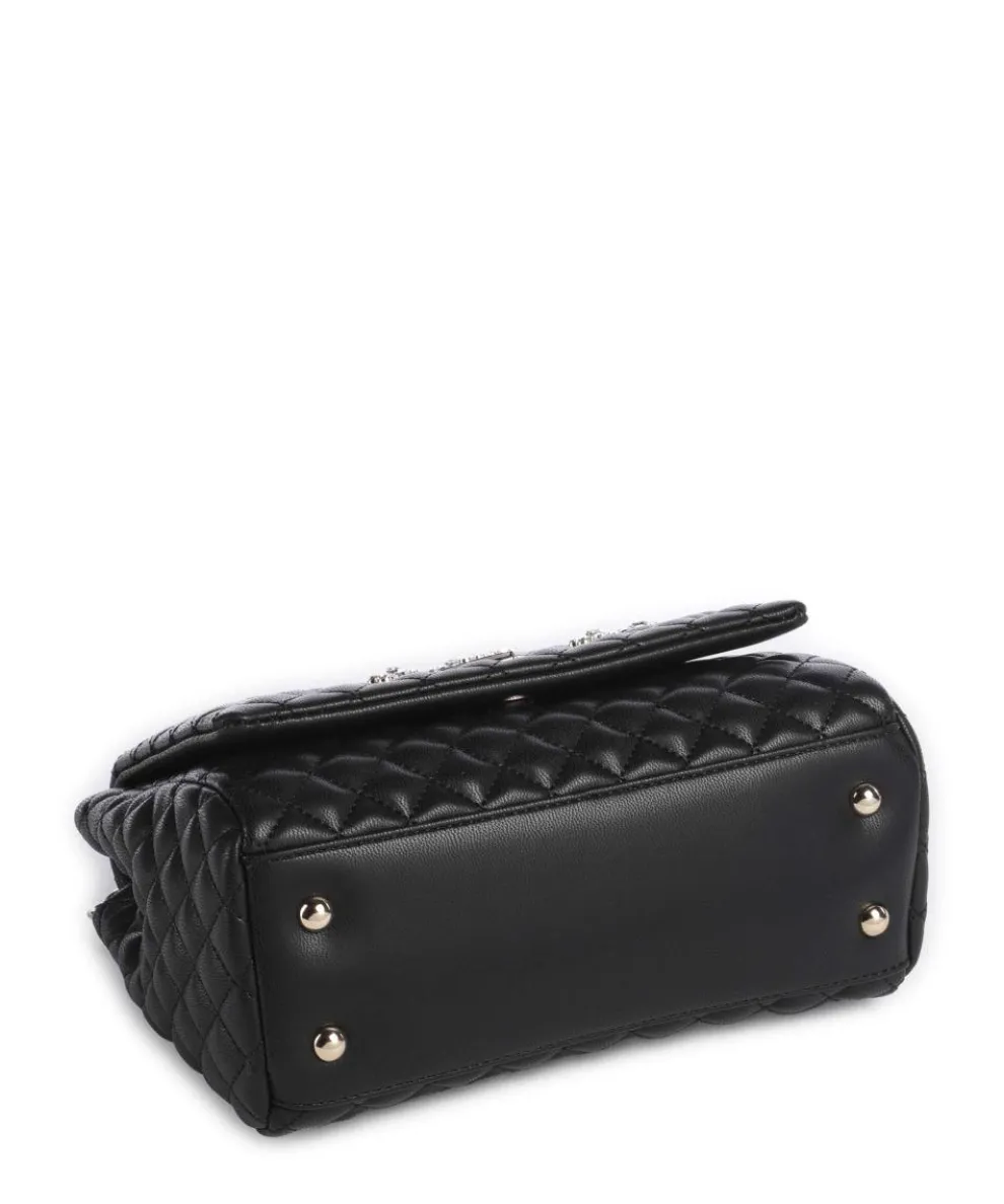 Everlee Schultertasche Lederimitat schwarz