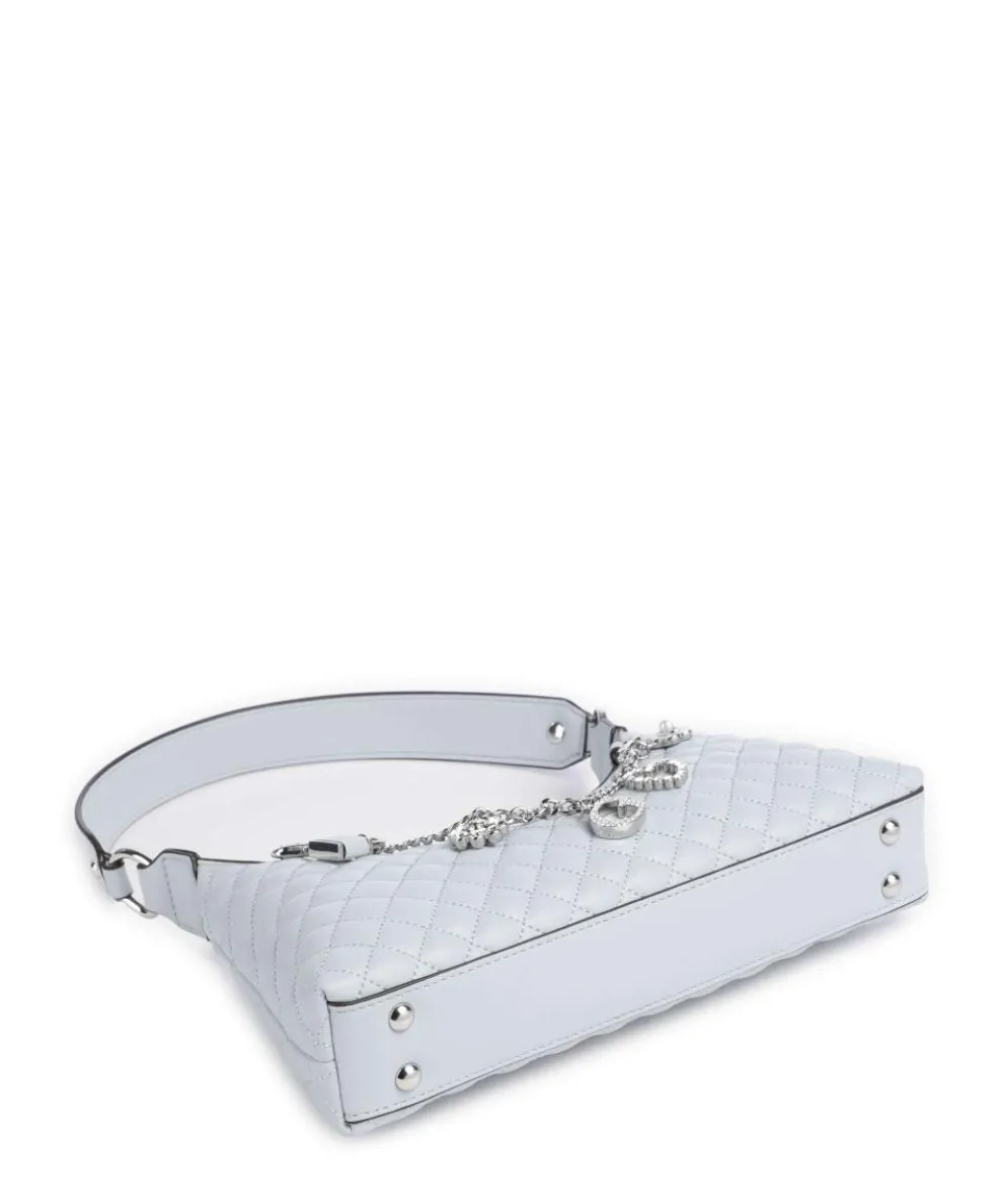 Everlee Schultertasche Lederimitat hellblau