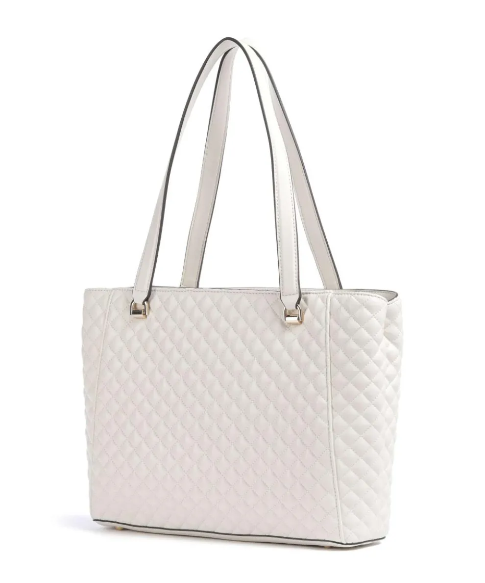 Everlee Shopper Lederimitat creme