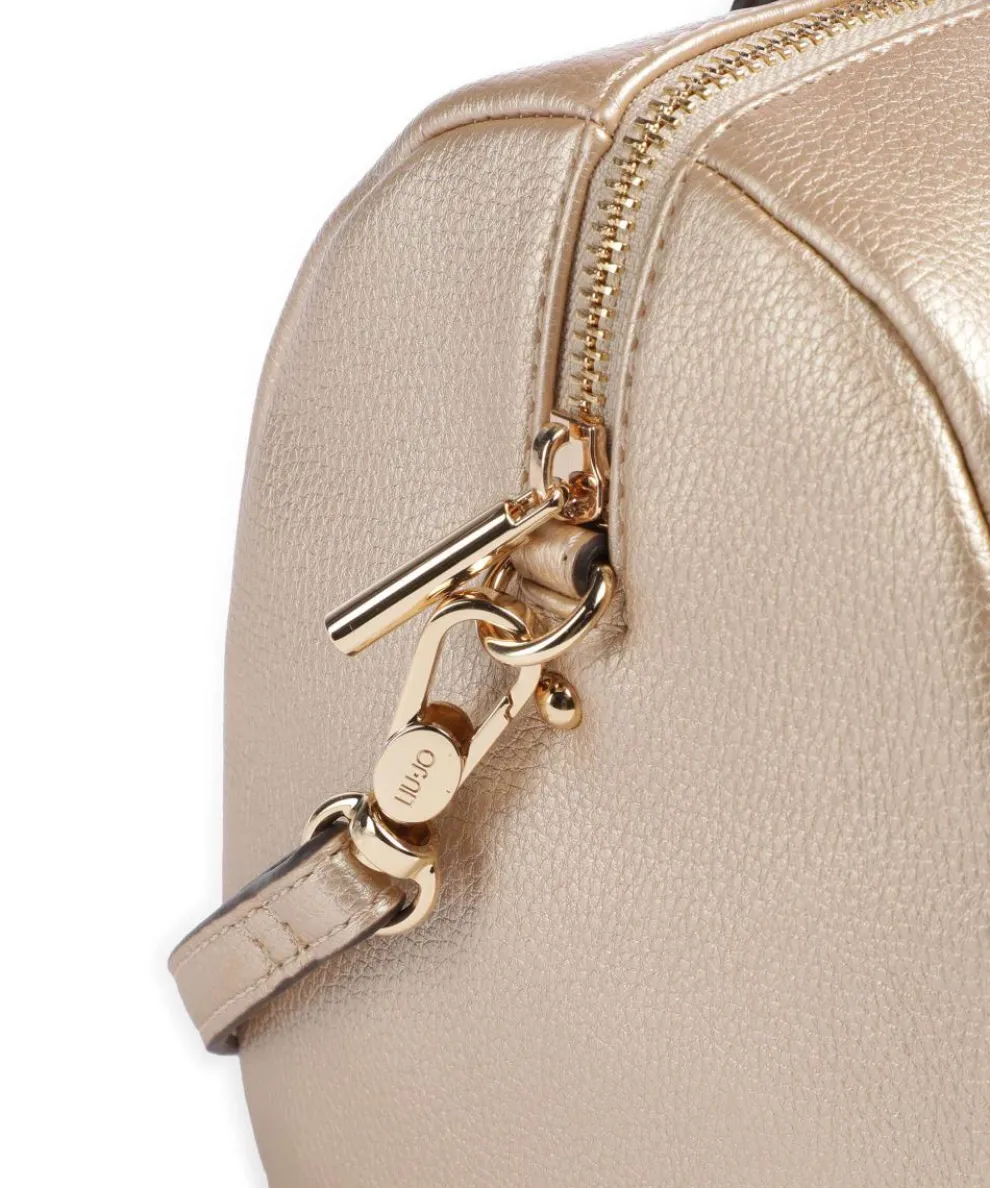 Evrim S Handtasche Lederimitat gold