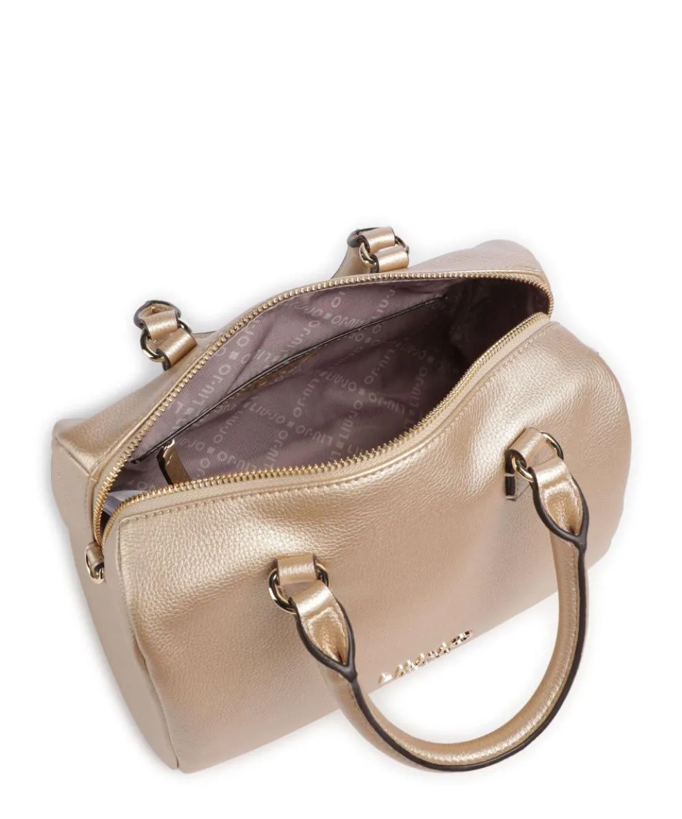 Evrim S Handtasche Lederimitat gold