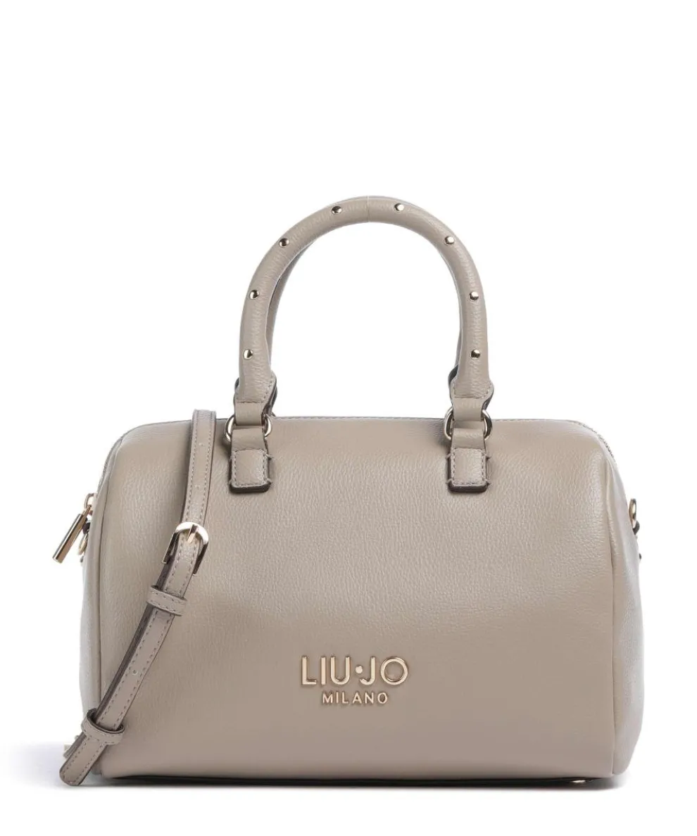 Evrim S Handtasche Lederimitat taupe