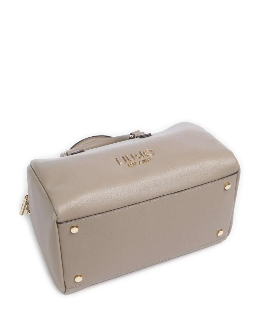 Evrim S Handtasche Lederimitat taupe