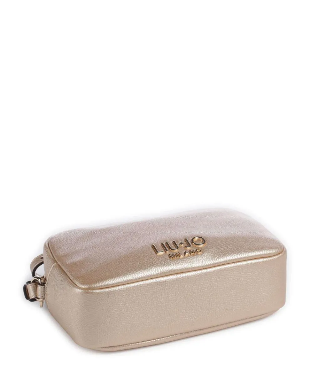 Evrim S Umhängetasche Lederimitat gold