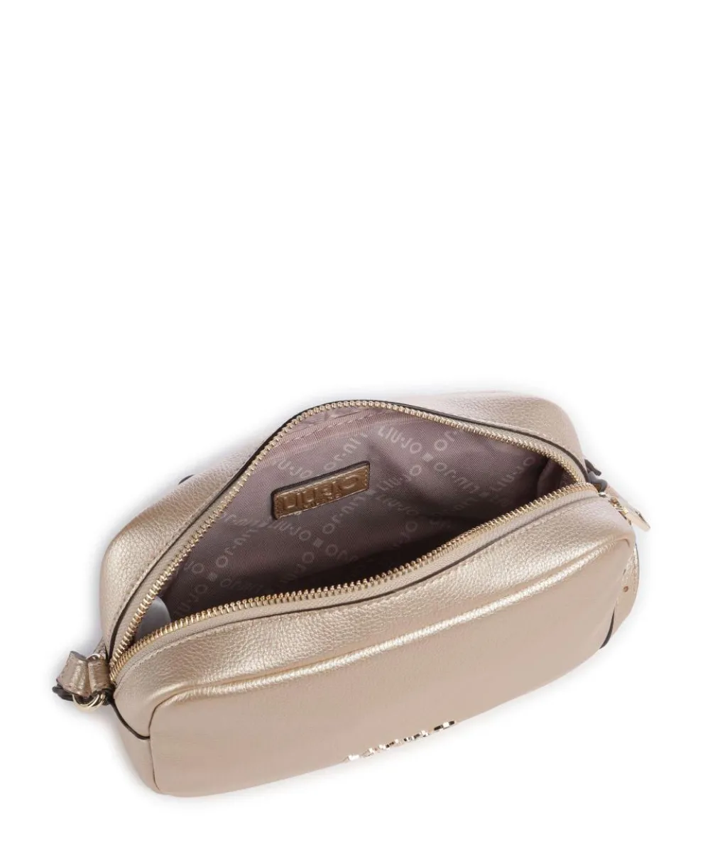 Evrim S Umhängetasche Lederimitat gold