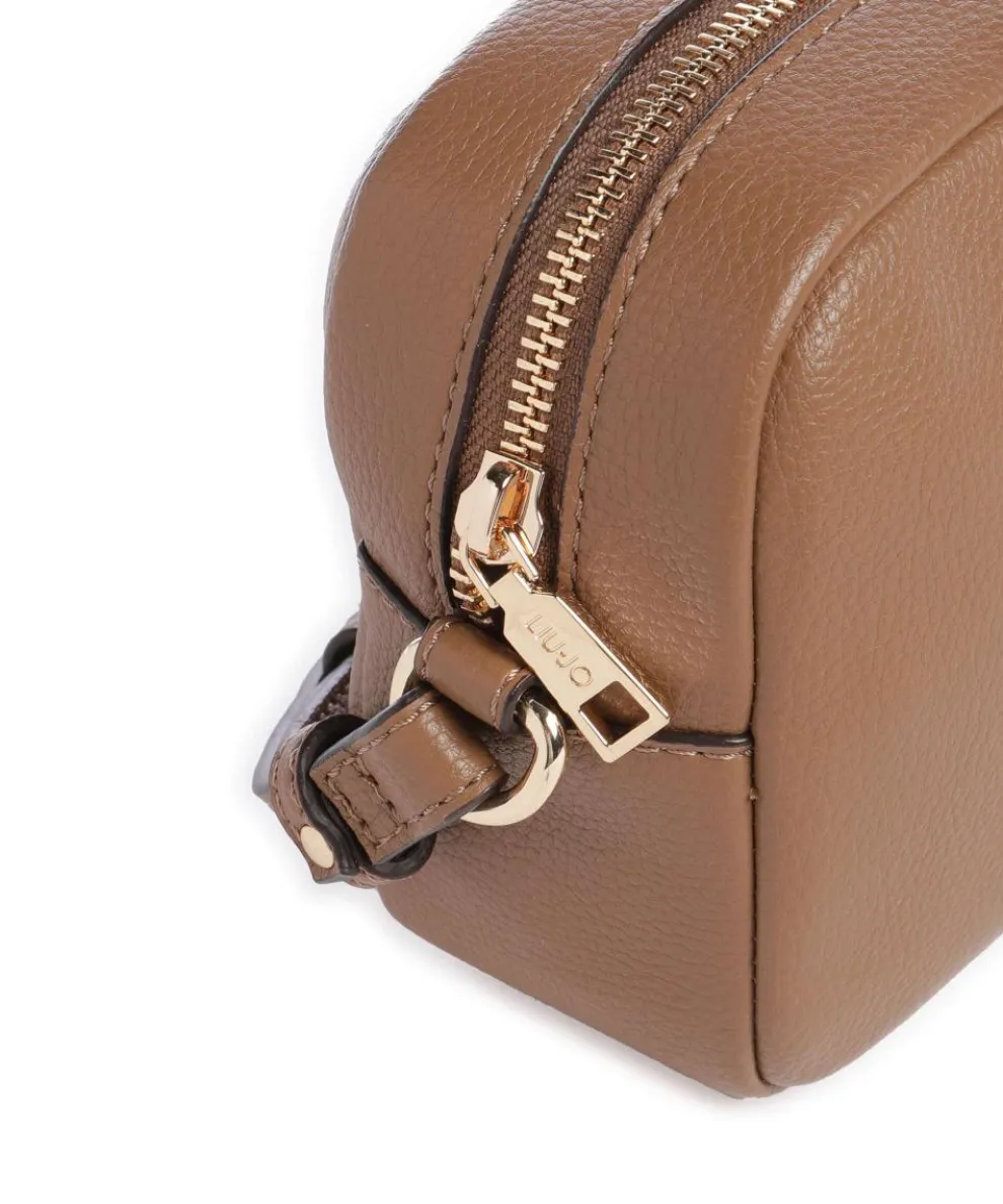 Evrim S Umhängetasche Lederimitat braun