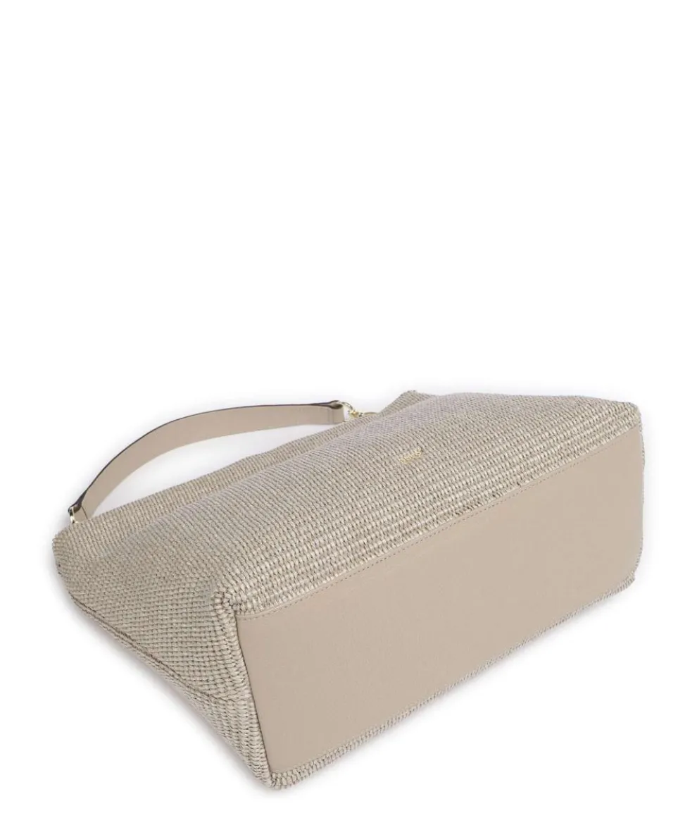 Raffia Kaia Beuteltasche Bast beige