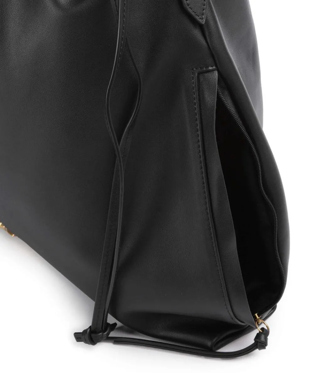 Extra Slouchy Bucket bag fein genarbtes Rindsleder schwarz