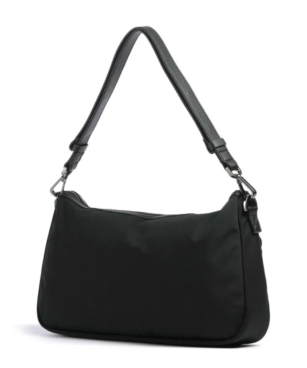 Maia Nylon M Schultertasche Nylon schwarz