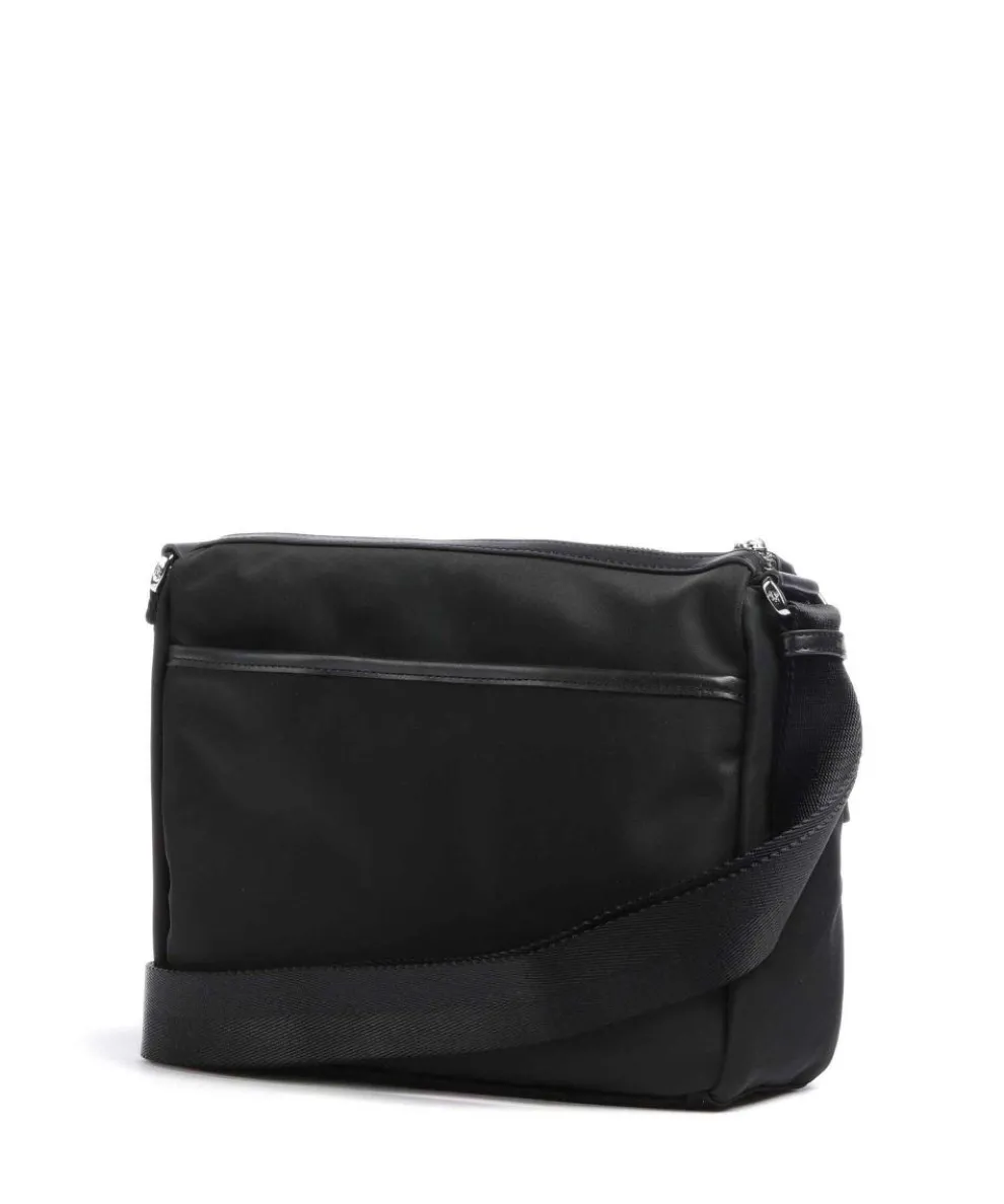 Hunter Schultertasche Nylon schwarz