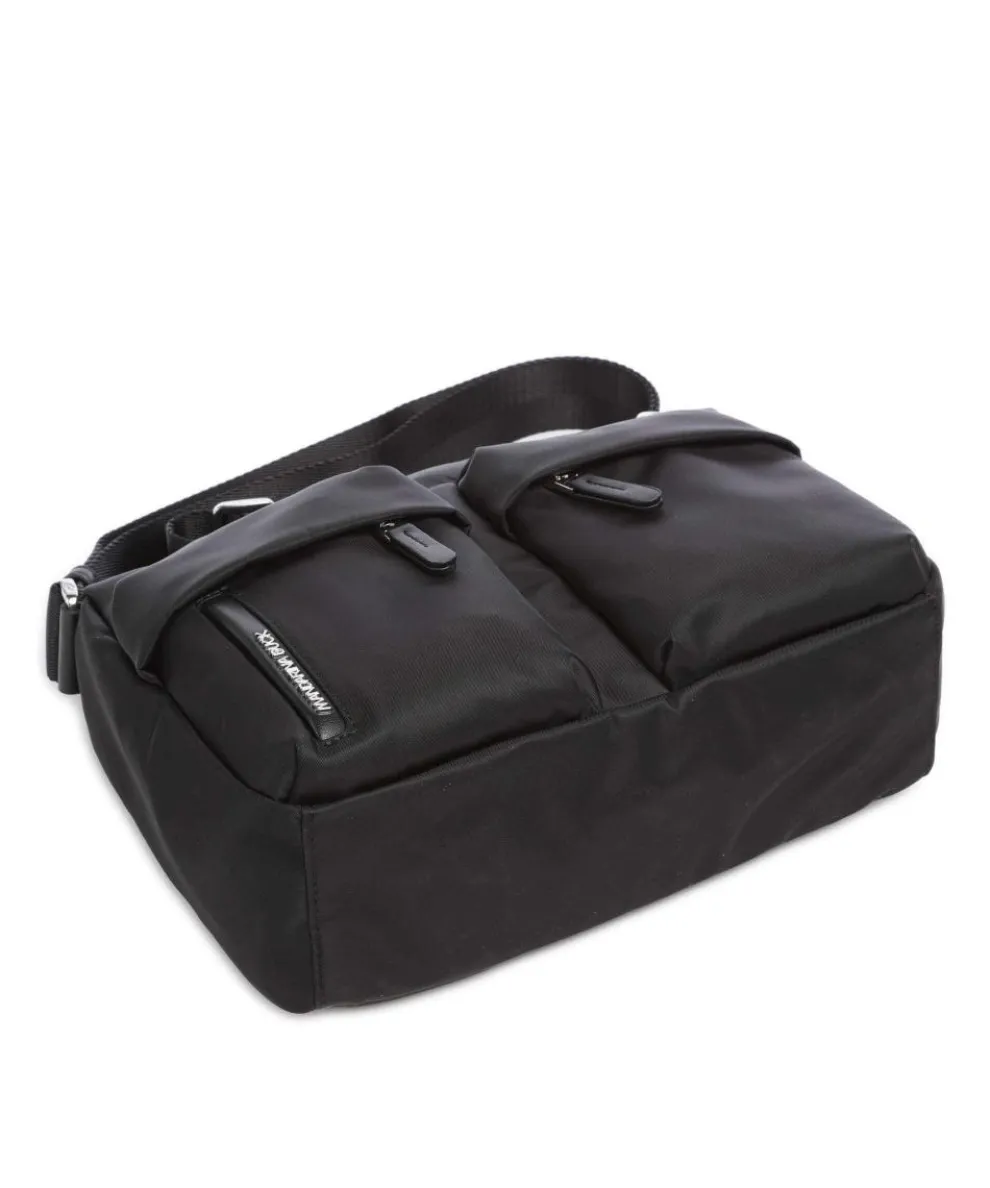 Hunter Schultertasche Nylon schwarz
