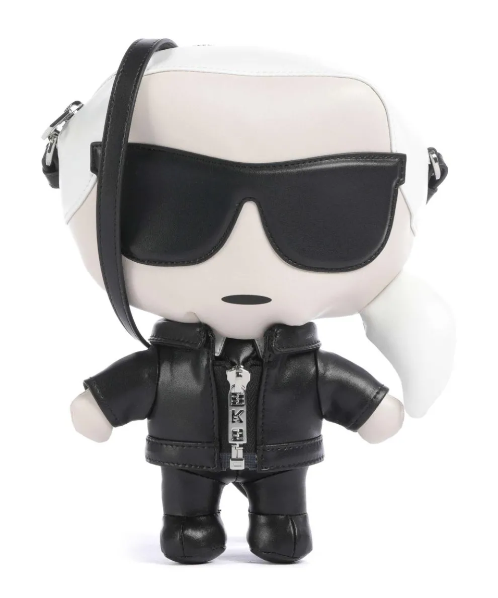 K/Ikon Karl Umhängetasche Lederimitat mehrfarbig