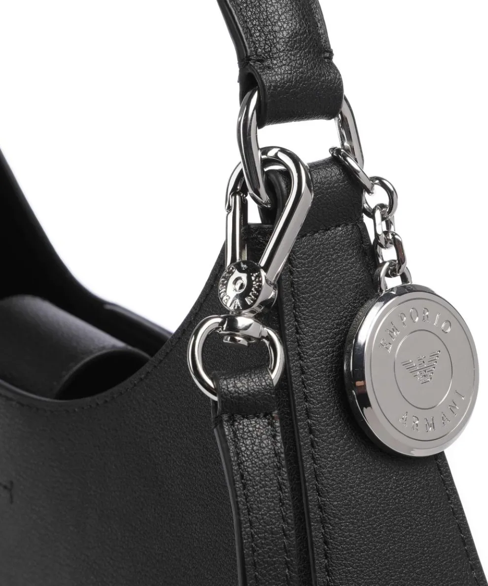 Holly Beuteltasche Lederimitat schwarz