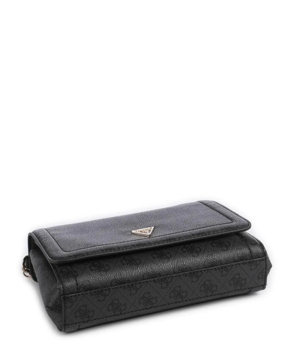 Noelle Schultertasche Lederimitat dunkelgrau