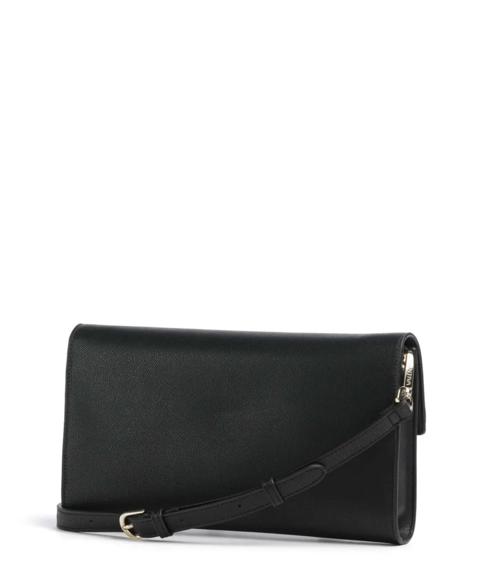 Fae Re Umhängetasche Lederimitat schwarz