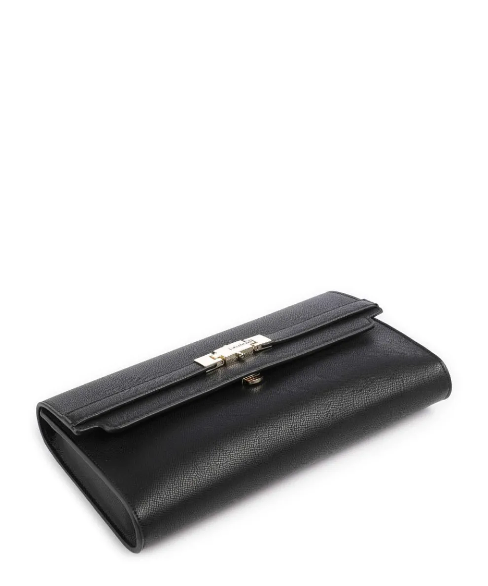 Fae Re Umhängetasche Lederimitat schwarz