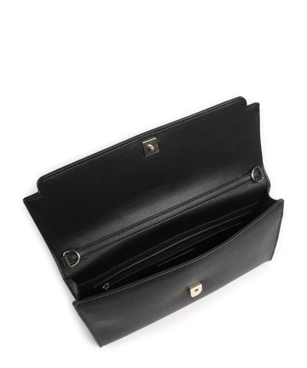 Fae Re Umhängetasche Lederimitat schwarz