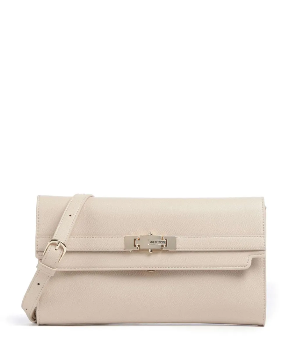 Fae Re Umhängetasche Lederimitat creme