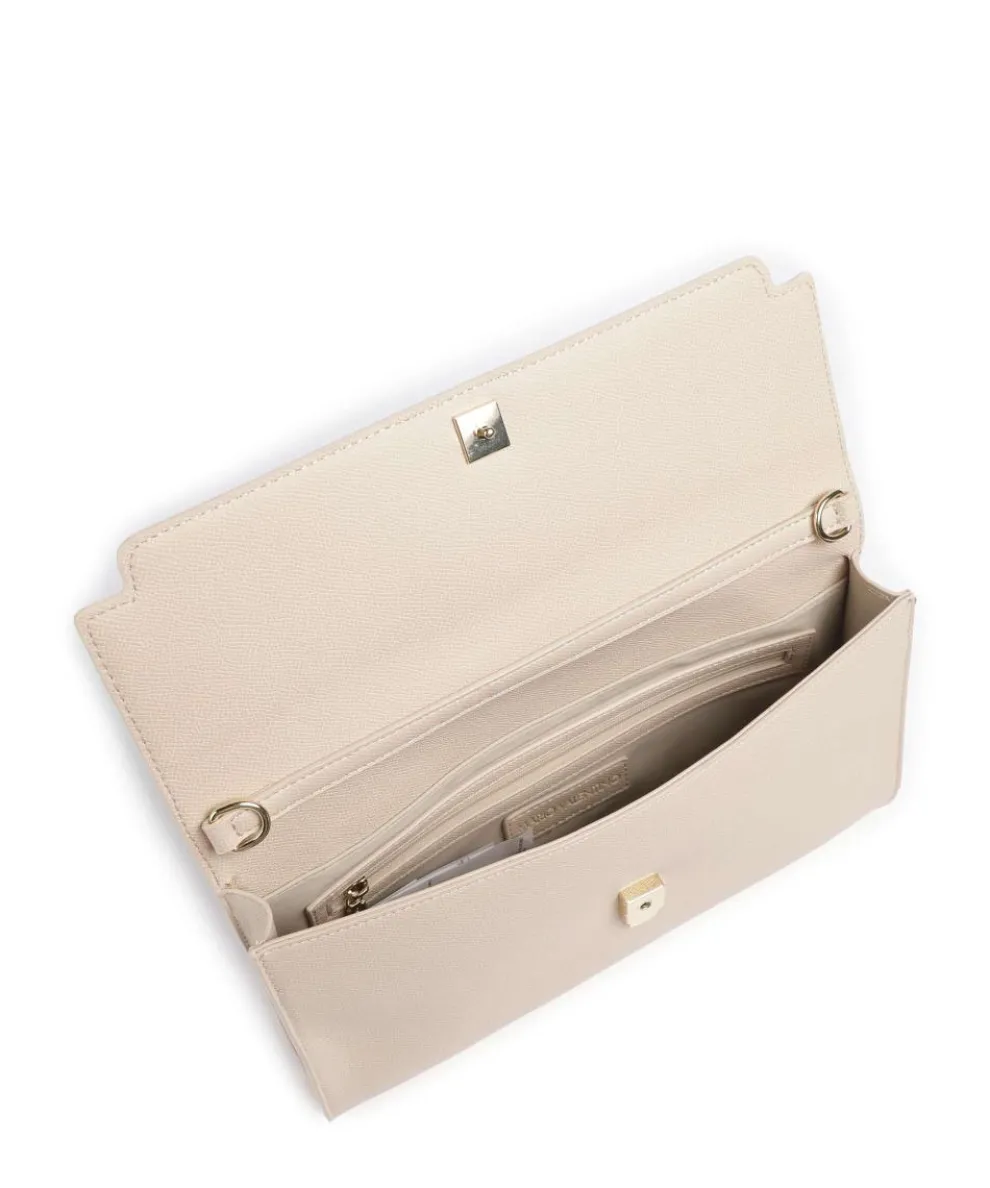 Fae Re Umhängetasche Lederimitat creme