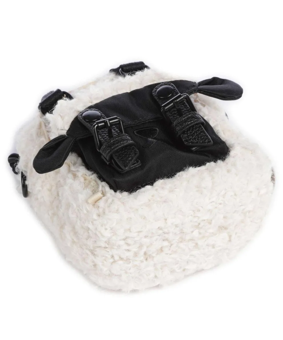 Fairies & Friends Macaroon Tiny Umhängetasche recyceltes Polyester, Nylon weiß/schwarz