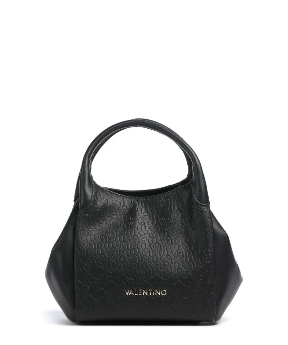 Falak Re Handtasche Lederimitat schwarz