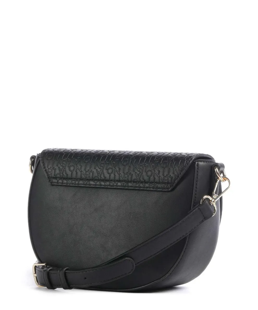 Falak Re Umhängetasche Lederimitat schwarz