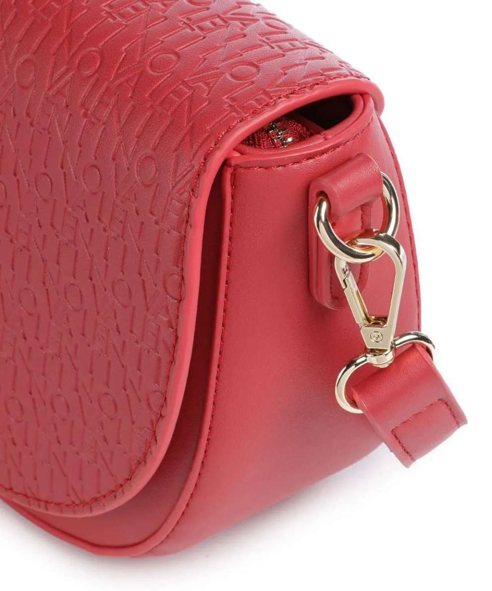 Falak Re Umhängetasche Lederimitat rot