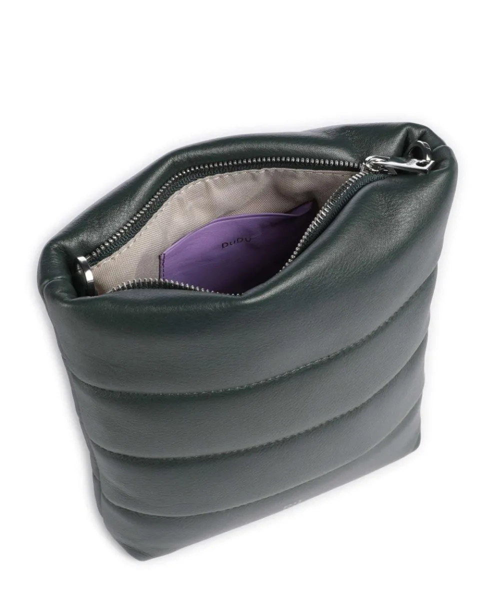 Falkland Umhängetasche fein genarbtes Leder dunkelgrün