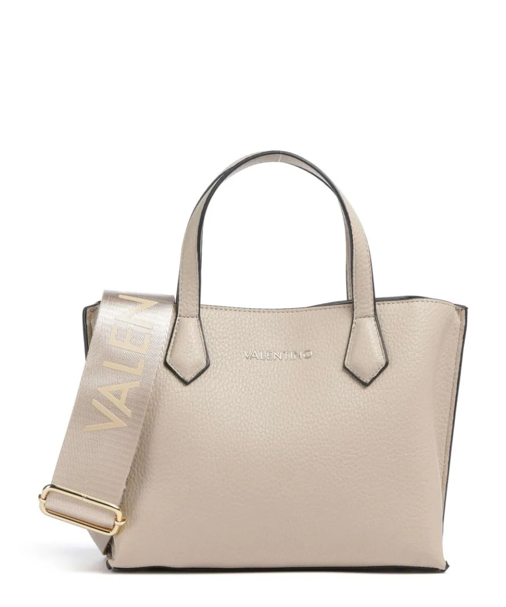 Fall Re Handtasche Lederimitat beige