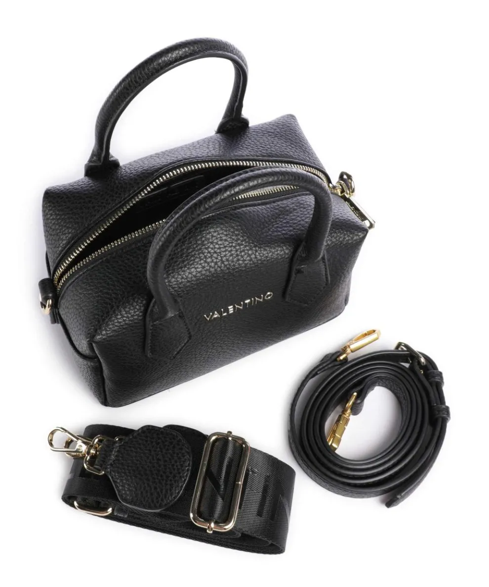 Fall Re Handtasche Lederimitat schwarz