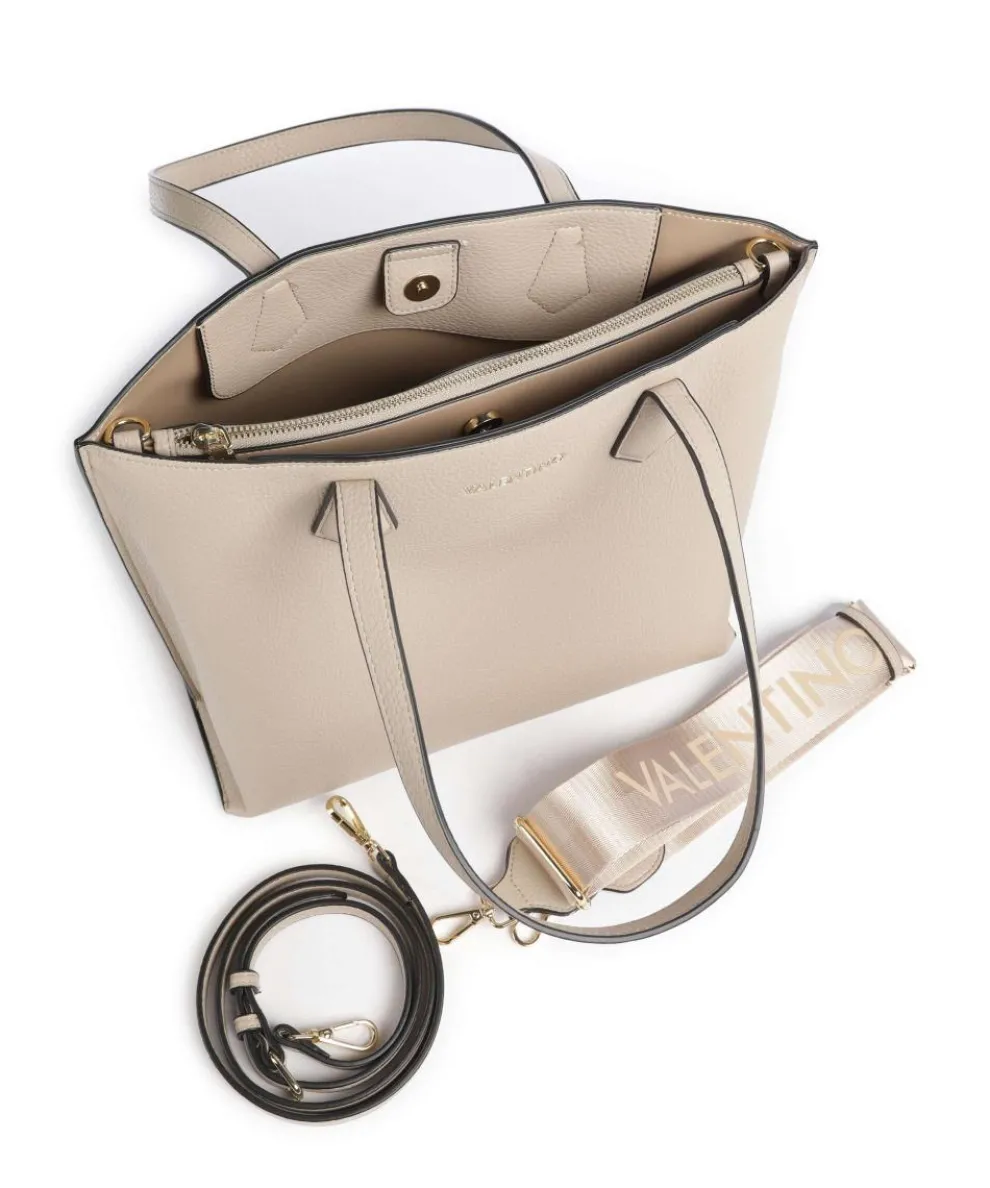 Fall Re Shopper Lederimitat beige