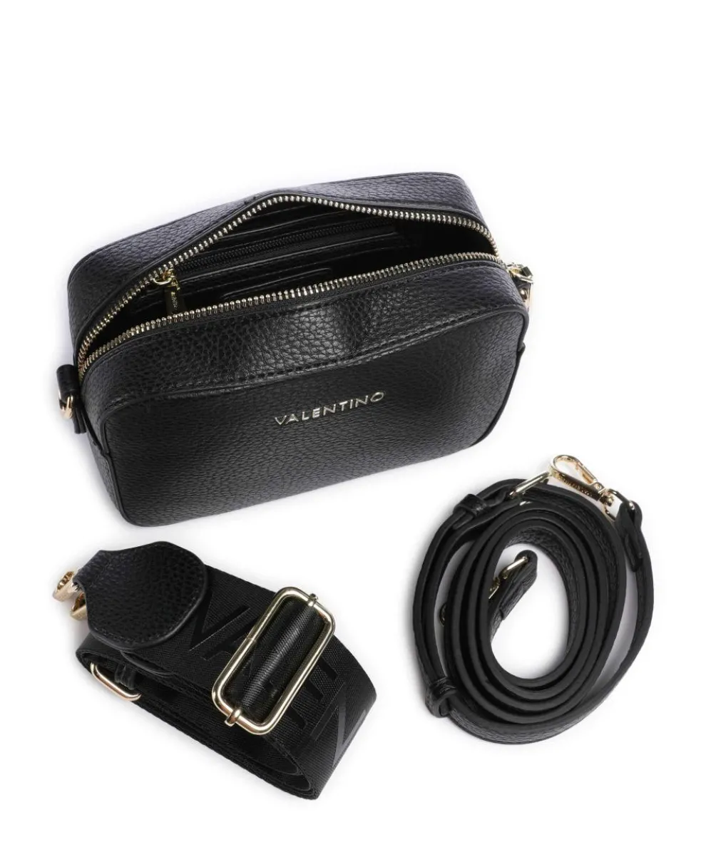 Fall Re Umhängetasche Lederimitat schwarz