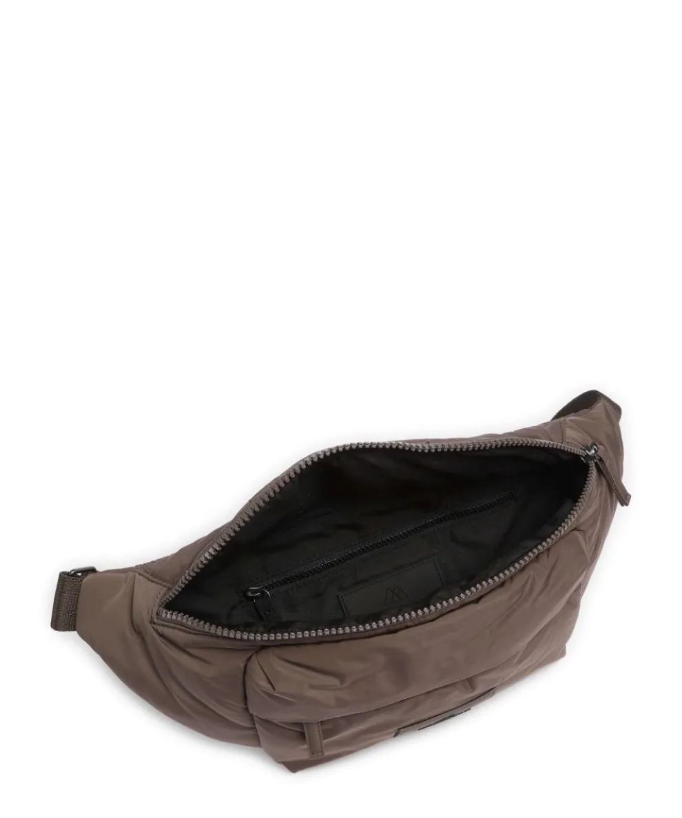 Fame Gürteltasche recyceltes Polyester braun