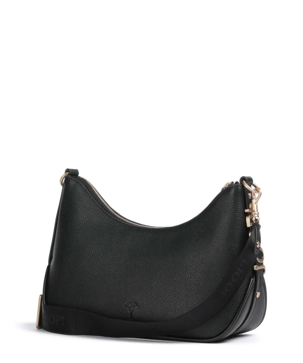 Fatto Aimee Umhängetasche genarbtes Leder schwarz