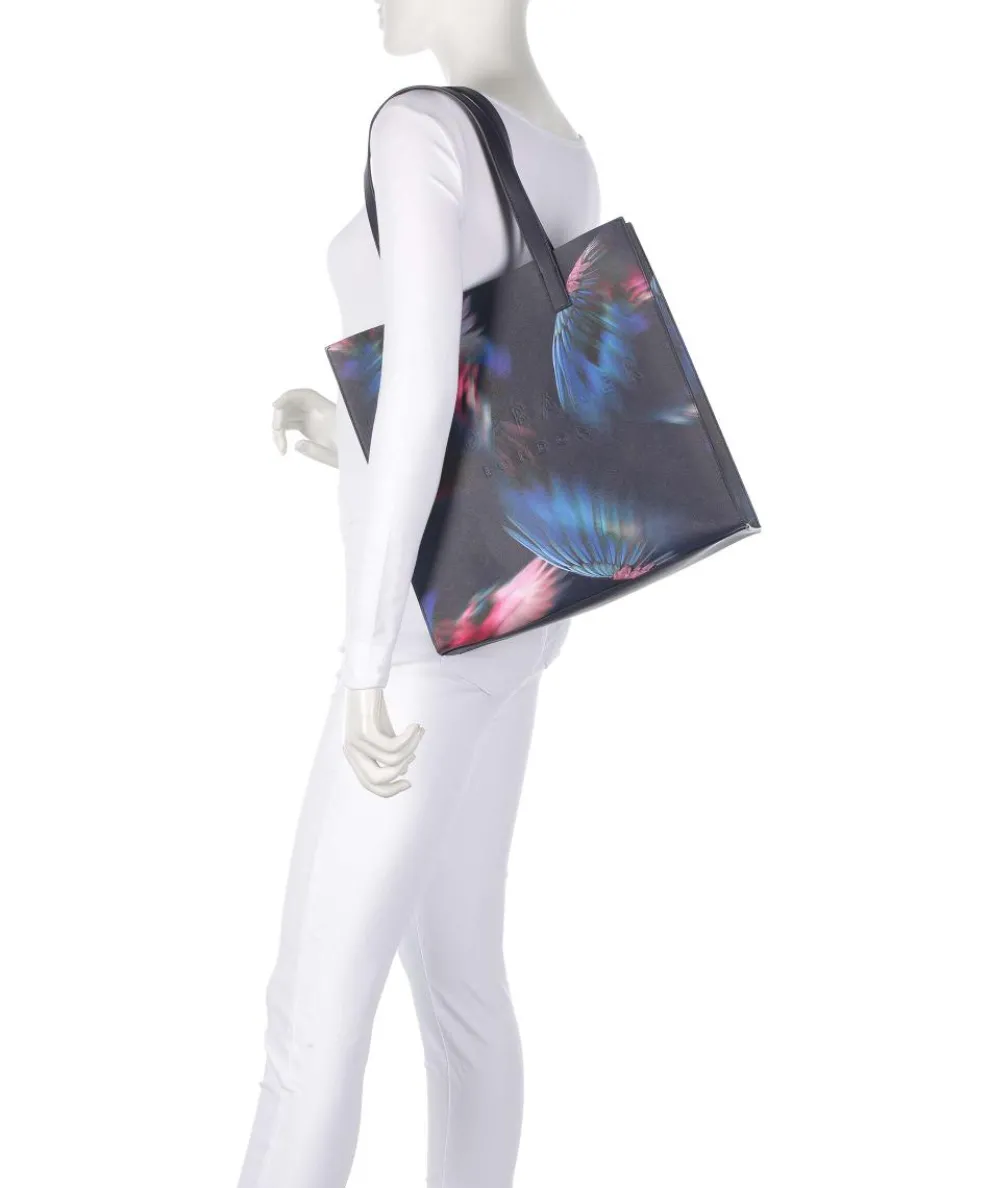 Feakkon Shopper Lederimitat navy