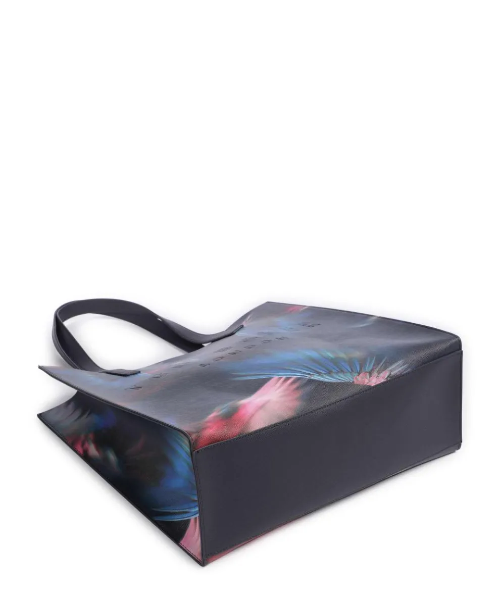 Feakkon Shopper Lederimitat navy