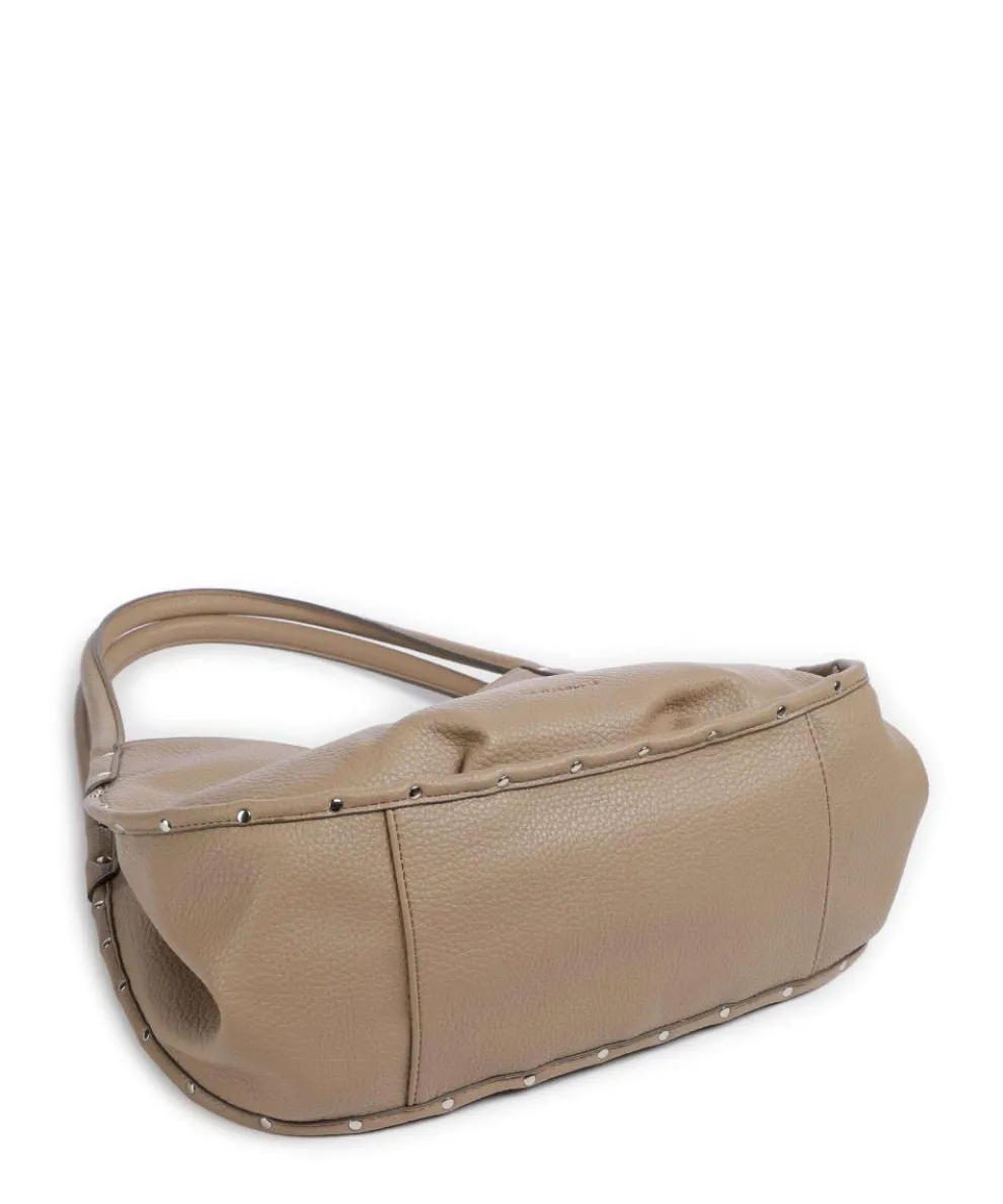 Feel Wild Shopper genarbtes Leder hellbraun