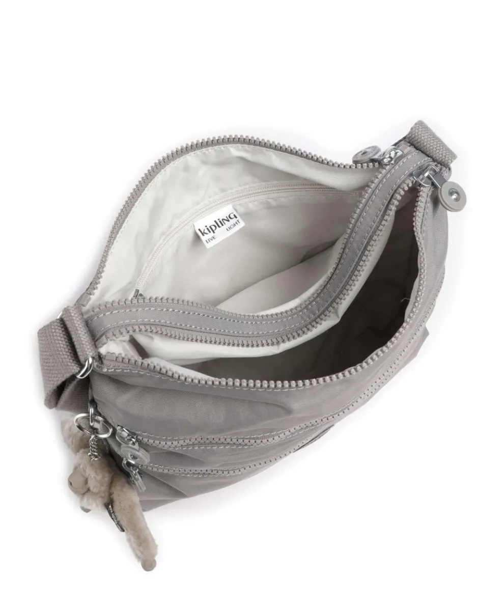 Basic Alvar Schultertasche recyceltes Polyamid grau