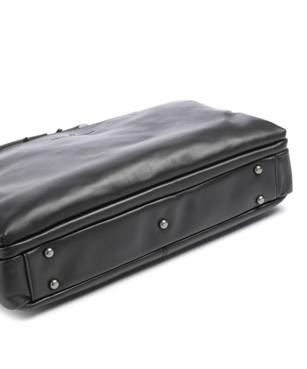 Firenze Aktentasche 17″ Leder schwarz