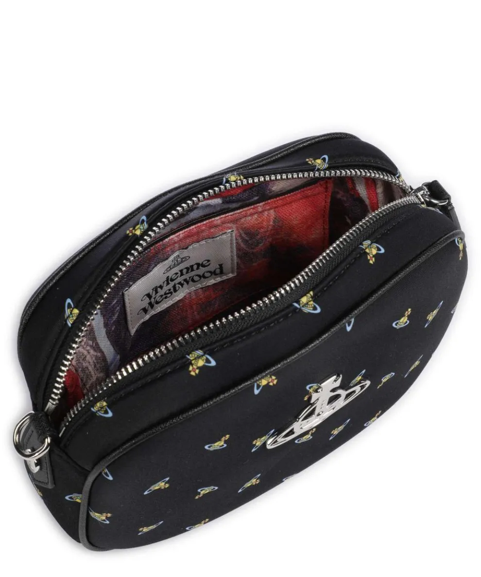 Anna Neoprene Printed Umhängetasche Polyester, Polyamide schwarz