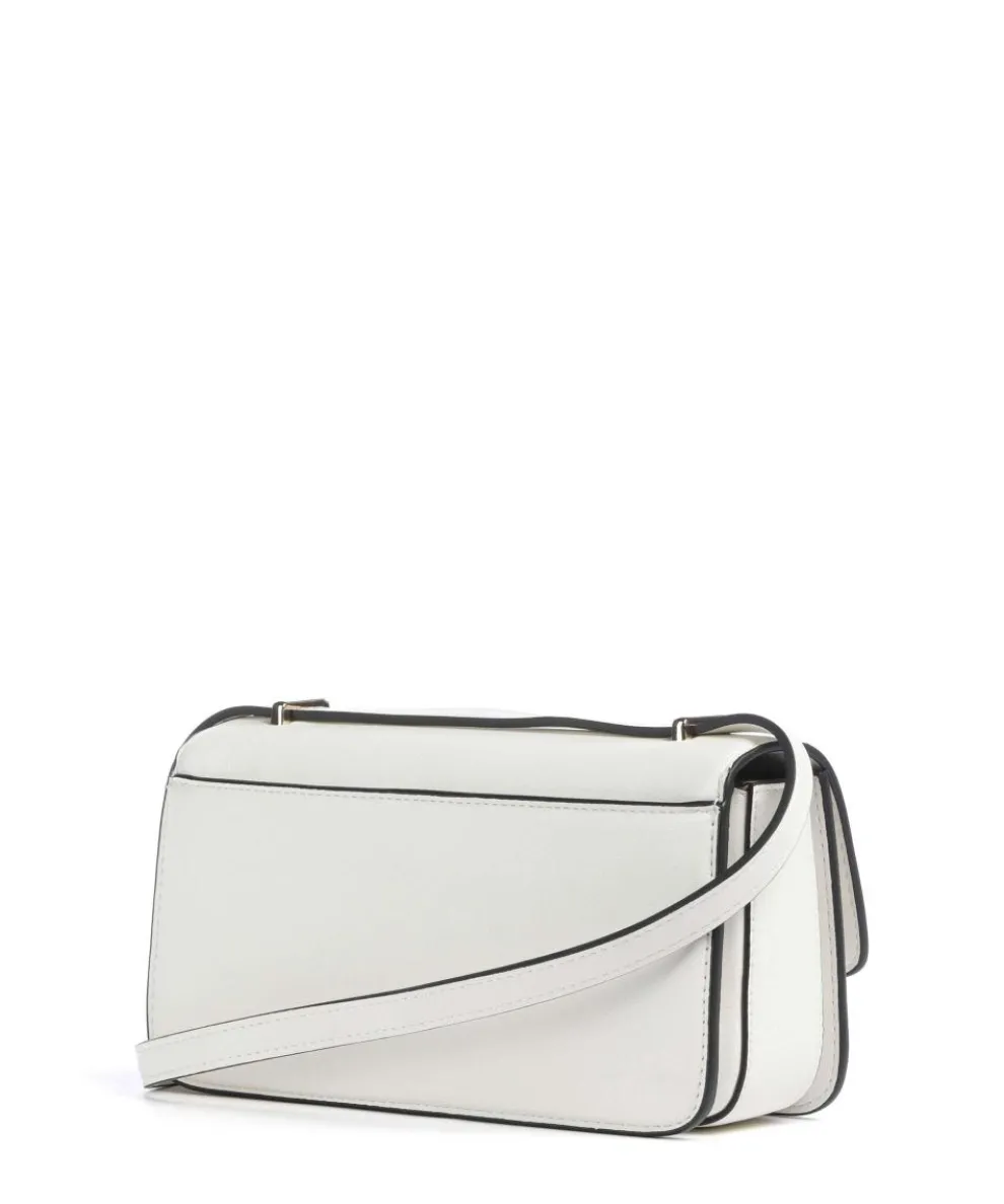 Flap Re Umhängetasche Lederimitat weiß