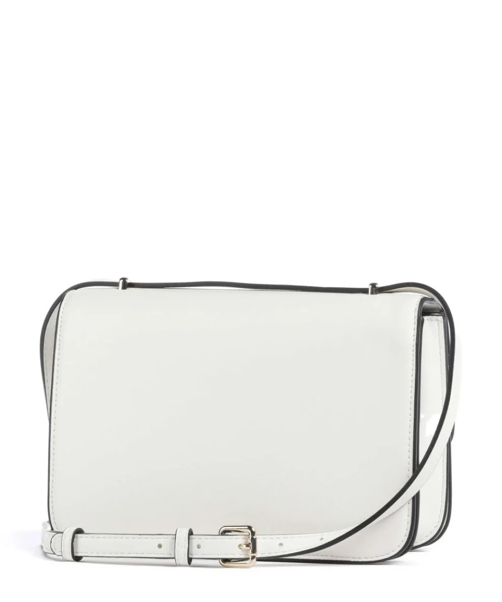 Flap Re Umhängetasche Lederimitat weiß