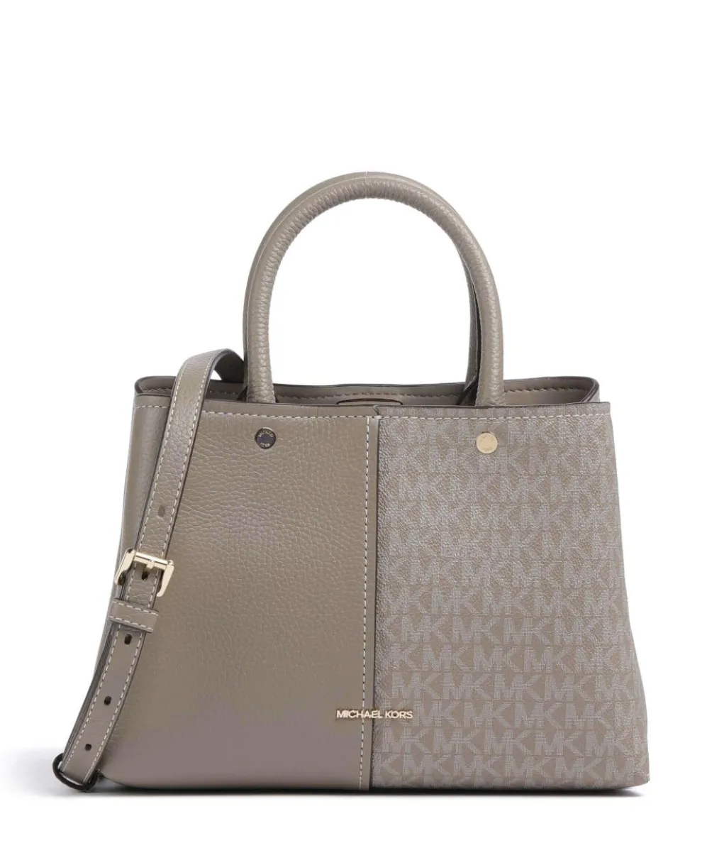 Flora Medium Handtasche Lederimitat taupe